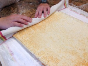 the gracious posse rolled cake