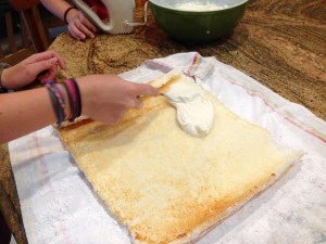 the gracious posse rolled cake