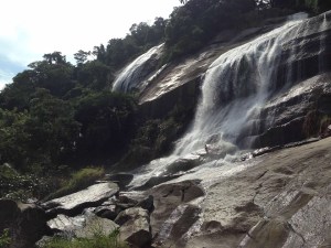 waterfalls in Ilhabela brazil