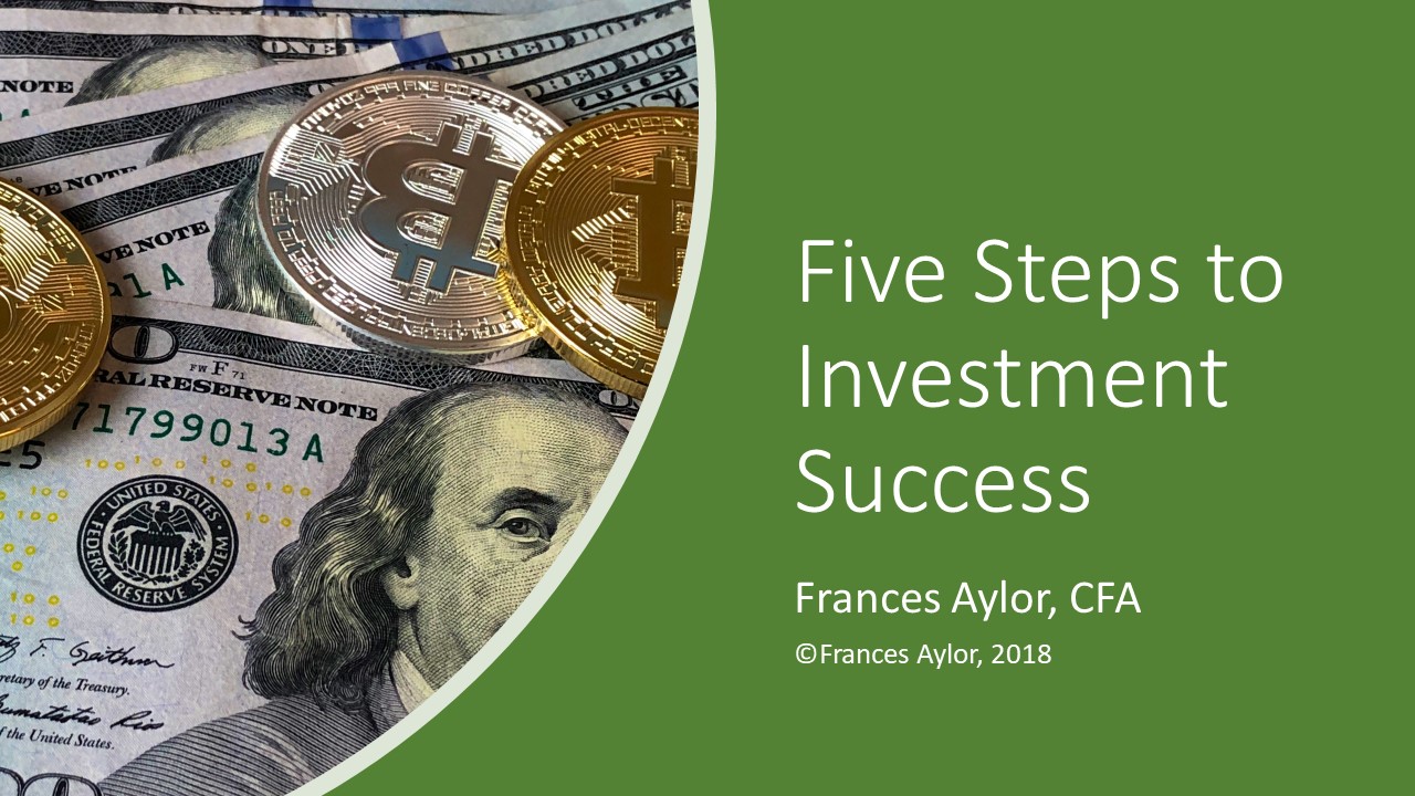 Five Steps to Investment Success pg 1
